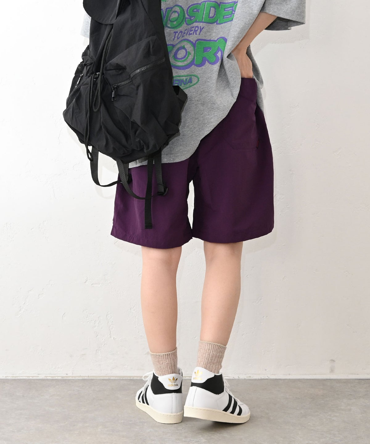  GRAMICCI｜ナイロンリーフショートパンツ [[G6SM-P078]][C]