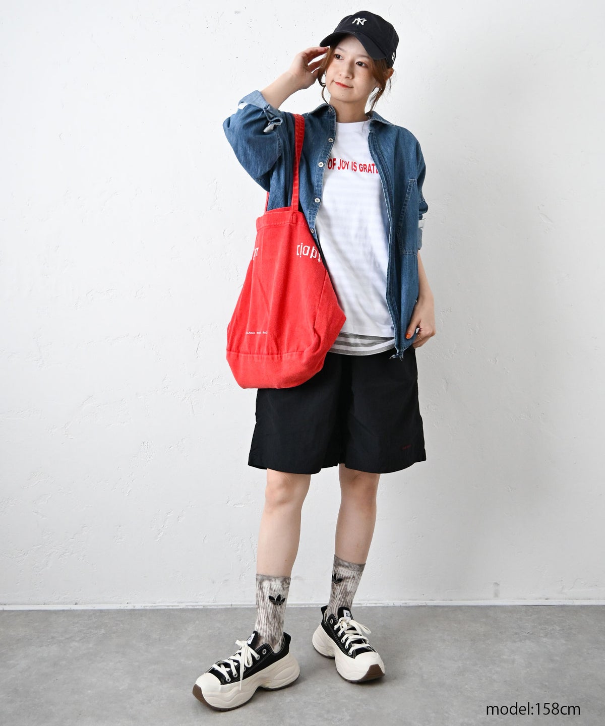  GRAMICCI｜ナイロンリーフショートパンツ [[G6SM-P078]][C]