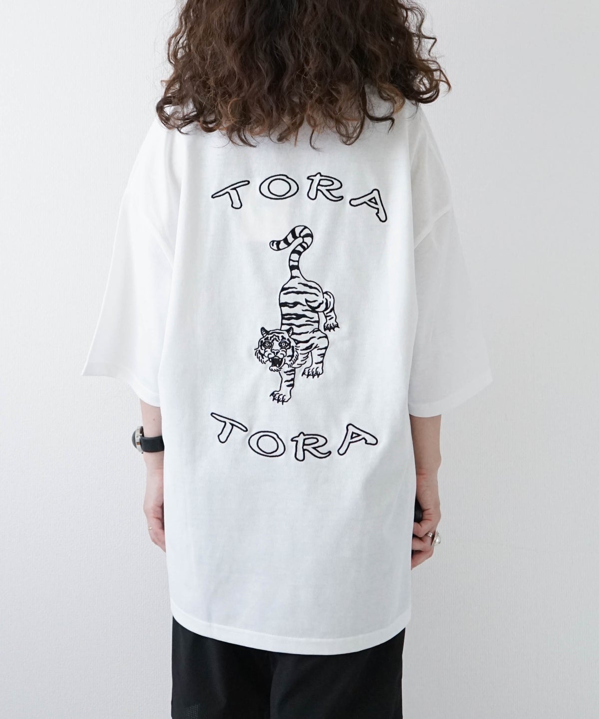 day standard｜度詰め天竺アニマル刺繍Tee [[111959]][D]