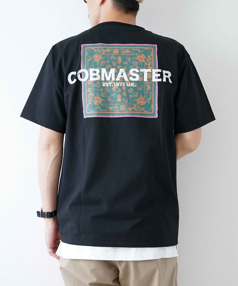 COB MASTER｜度詰め天竺　ベーシックTee（バンダナロゴ） [[451904]][D]