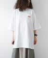 BIG MIKE｜ヘビーワイドサングラスポケットTシャツ [[102328520]][D]
