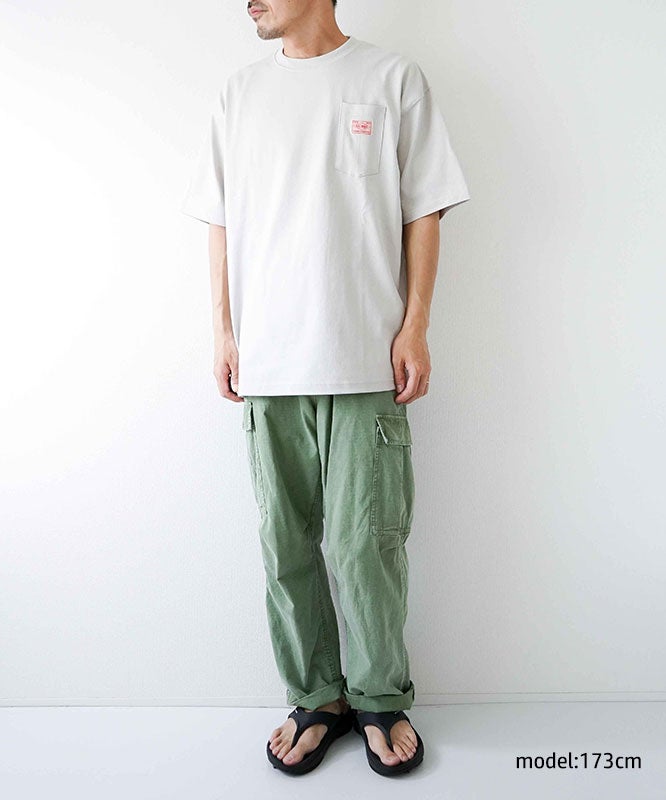 BIG MIKE｜ヘビーワイドサングラスポケットTシャツ [[102328520]][D]