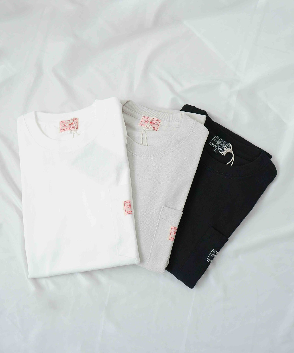 BIG MIKE｜ヘビーワイドサングラスポケットTシャツ [[102328520]][D]