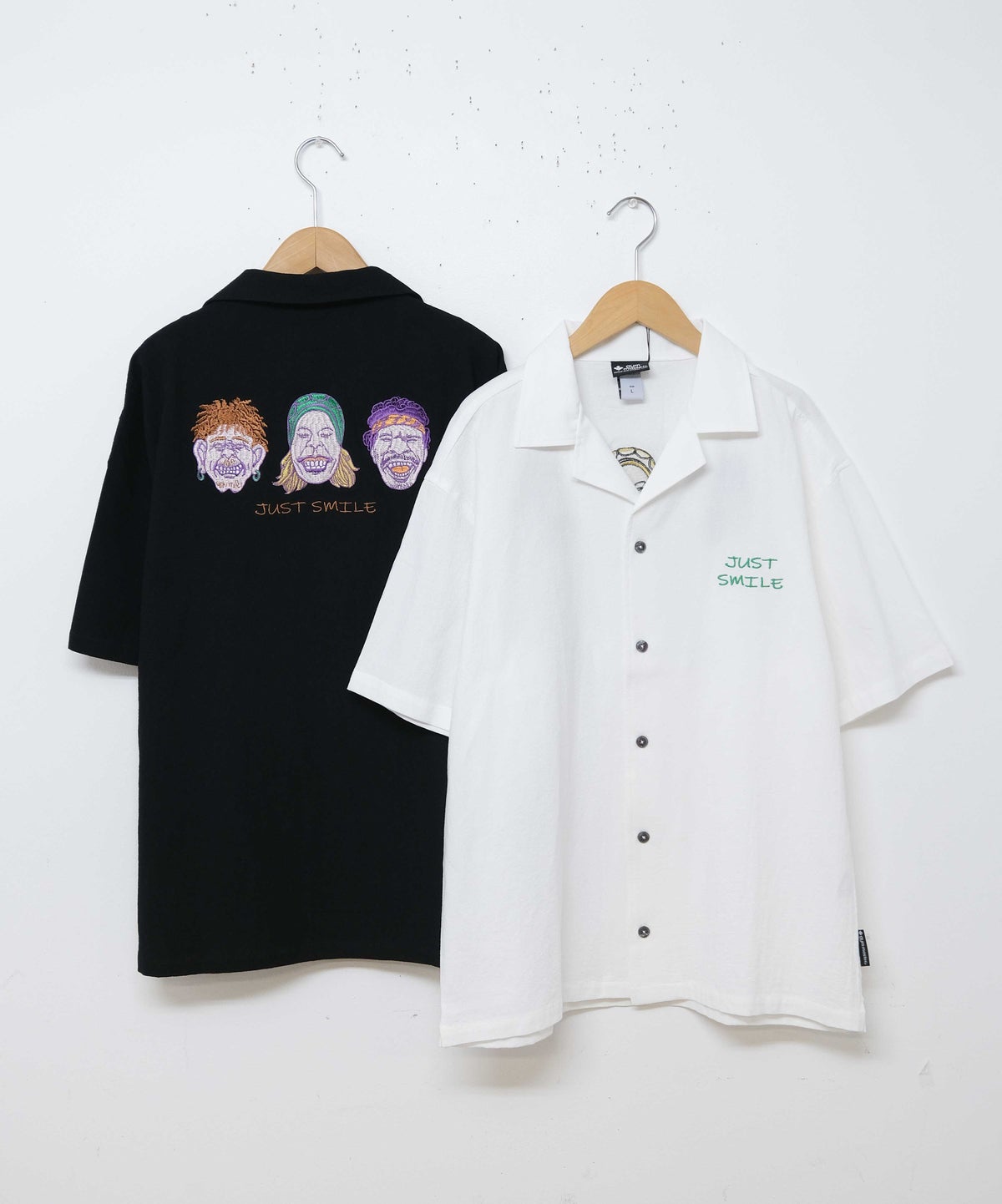 ジムマスター｜JUST SMILE刺繍シャツ [[G721749]][D]