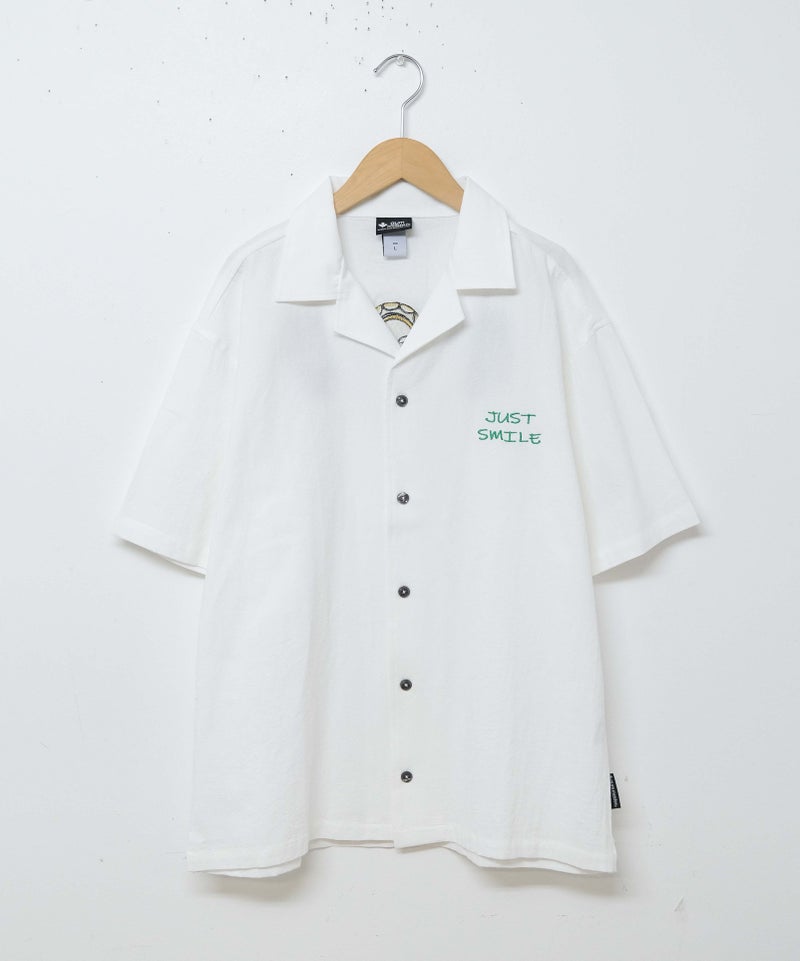ジムマスター｜JUST SMILE刺繍シャツ [[G721749]][D]