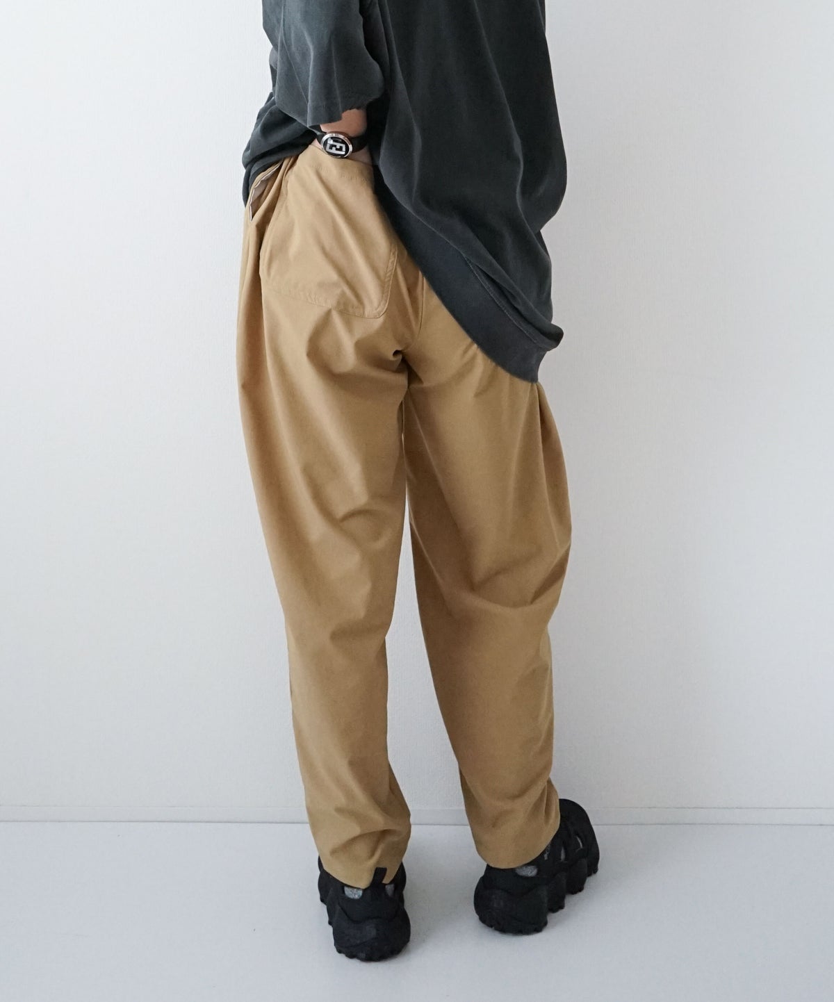 day standard｜プレミアムストレッチワイドタックパンツ [[M1256251]][D]