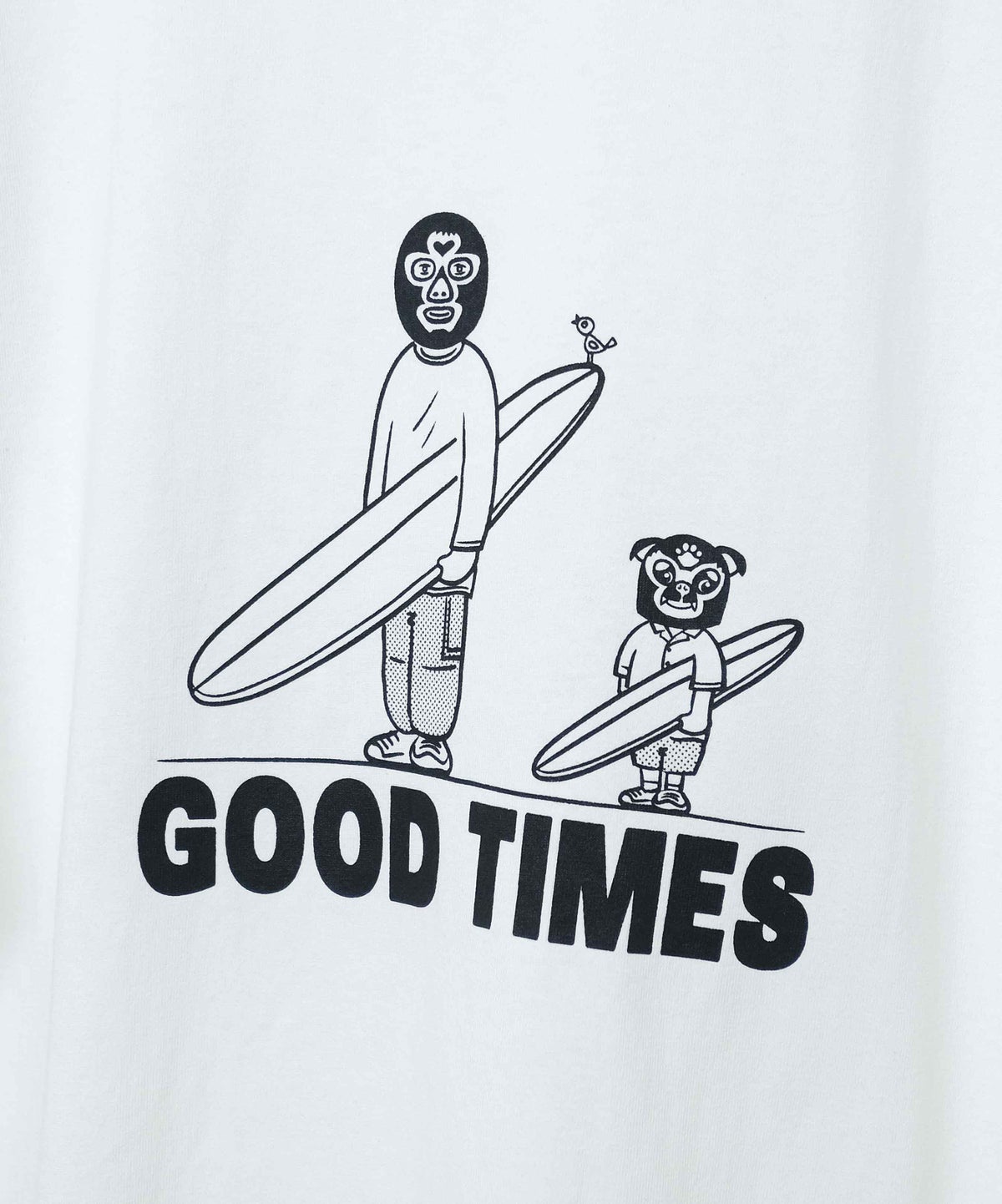 ジムマスター｜6.2OZ ピグメント GOOD TIMES ビッグTee [[G733784]][D]