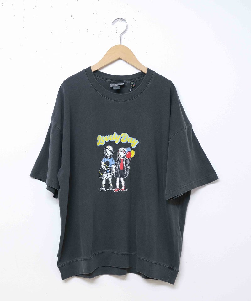 ジムマスター｜6.2OZ ピグメント Lovely Day ビッグTee [[G733787]][D]