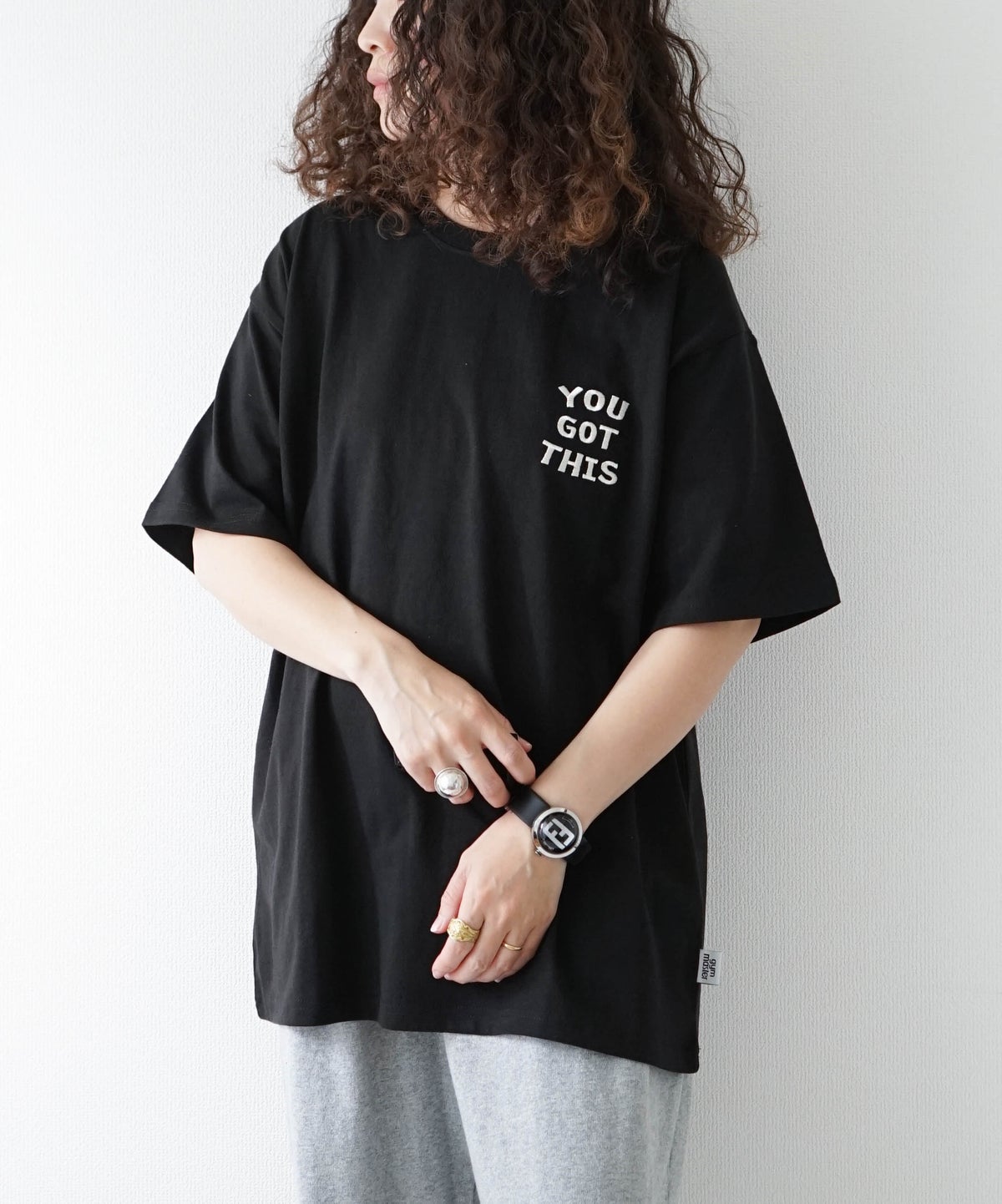 ジムマスター｜7.4OZ YOU GOT THIS 刺繍Tee [[G721707]][D]