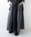 day standard｜トラックパンツリメイク風SK [[K262057-28]][D]