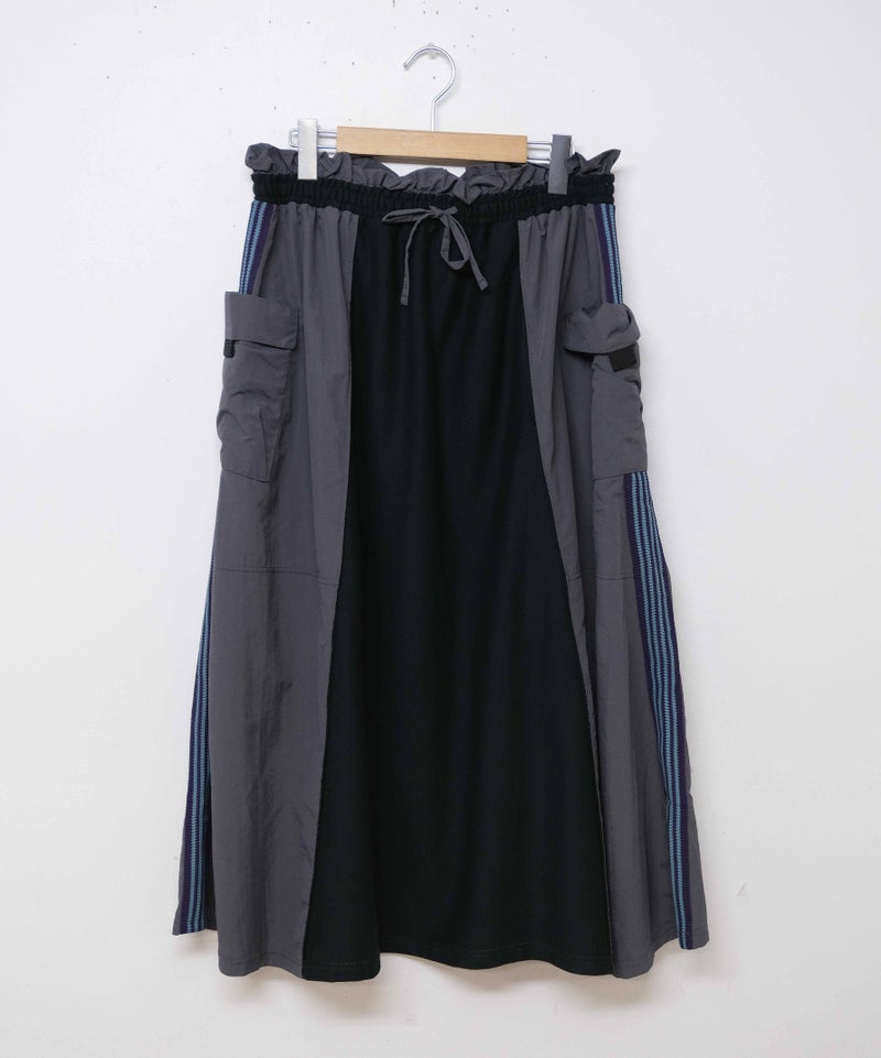 day standard｜トラックパンツリメイク風SK [[K262057-28]][D]
