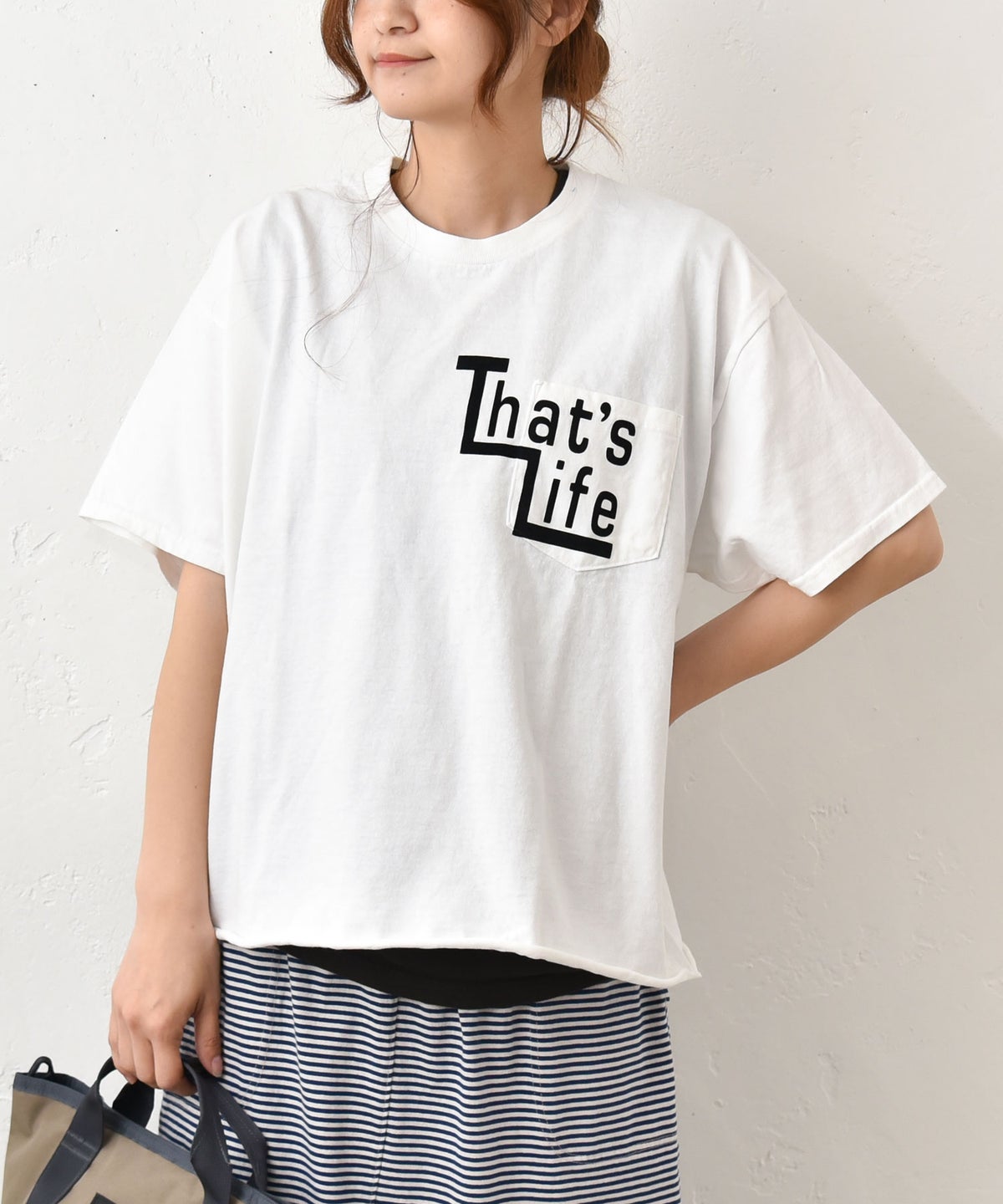 THE DAY｜The Pocket ロゴTee [[TG-260531]][C]