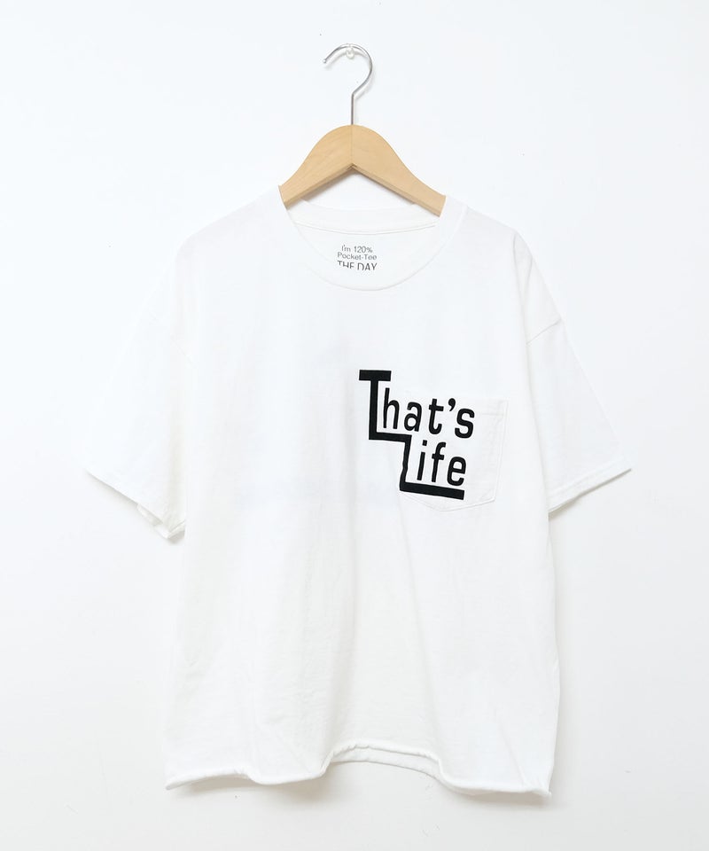 THE DAY｜The Pocket ロゴTee [[TG-260531]][C]