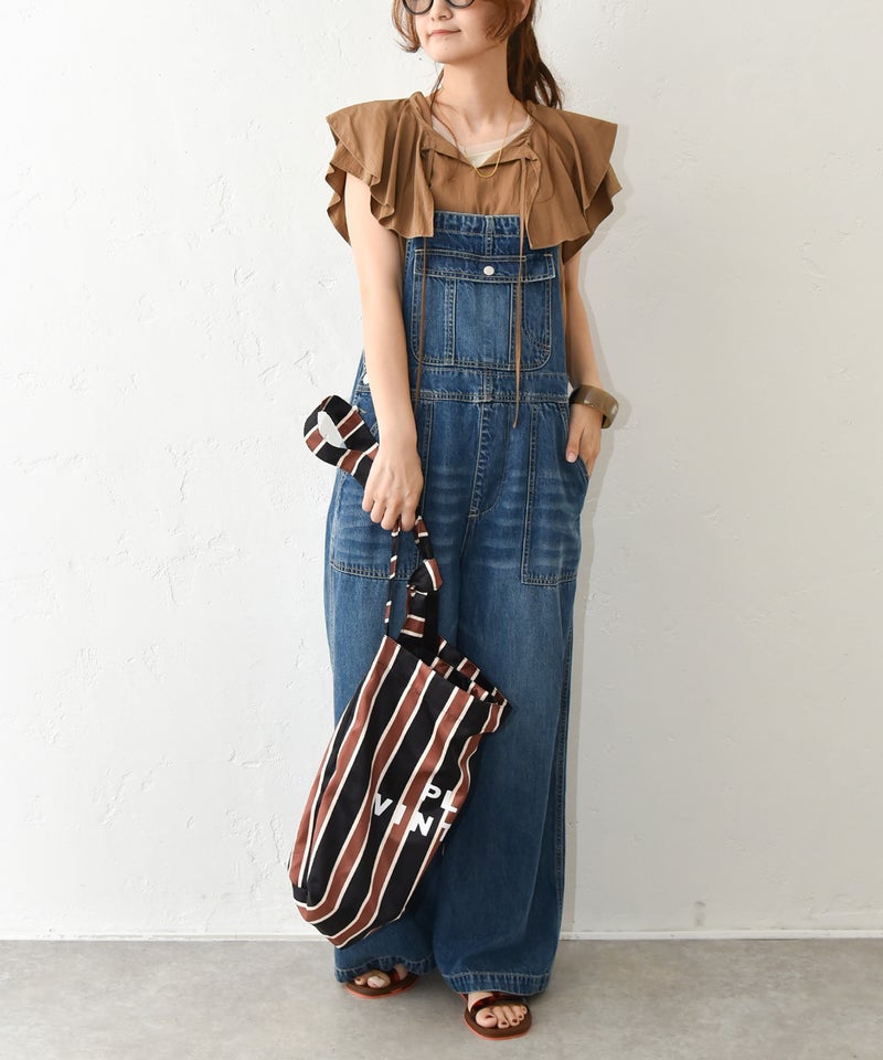 HugHug 公式 SALE中 PICCADILLY サロペットパンツ レディース ファッション 夏物 ハグハグ