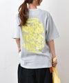 NEW ERA｜SS GARMENT DYE CT TEE TAGGING GRY(バックプリントオーバーTee) [[14856687]][C]