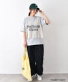 NEW ERA｜SS GARMENT DYE CT TEE TAGGING GRY(バックプリントオーバーTee) [[14856687]][C]