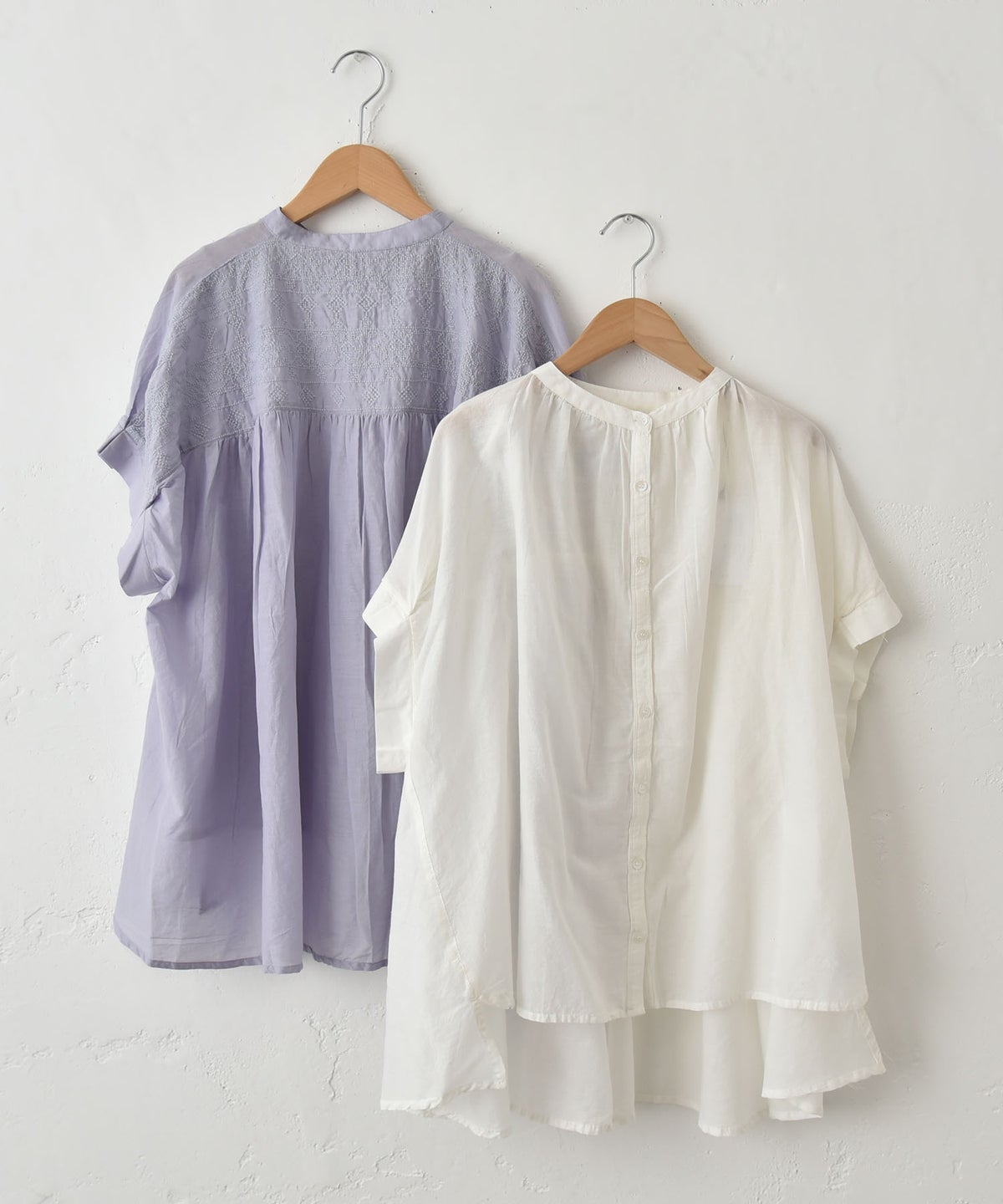 HUMS｜刺繍切替ブラウス [[WLH5264]][C]