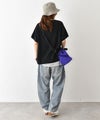 eka::｜変形ワイドパジャマプリントTee [[1611936]][C]