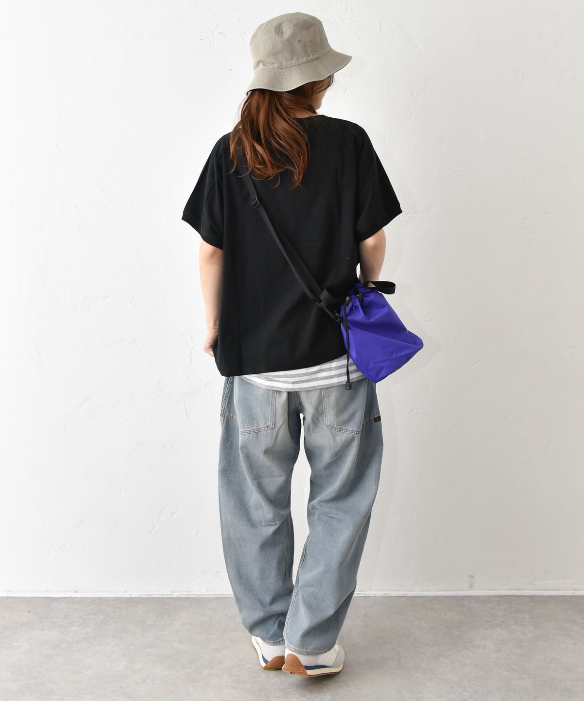 eka::｜変形ワイドパジャマプリントTee [[1611936]][C]