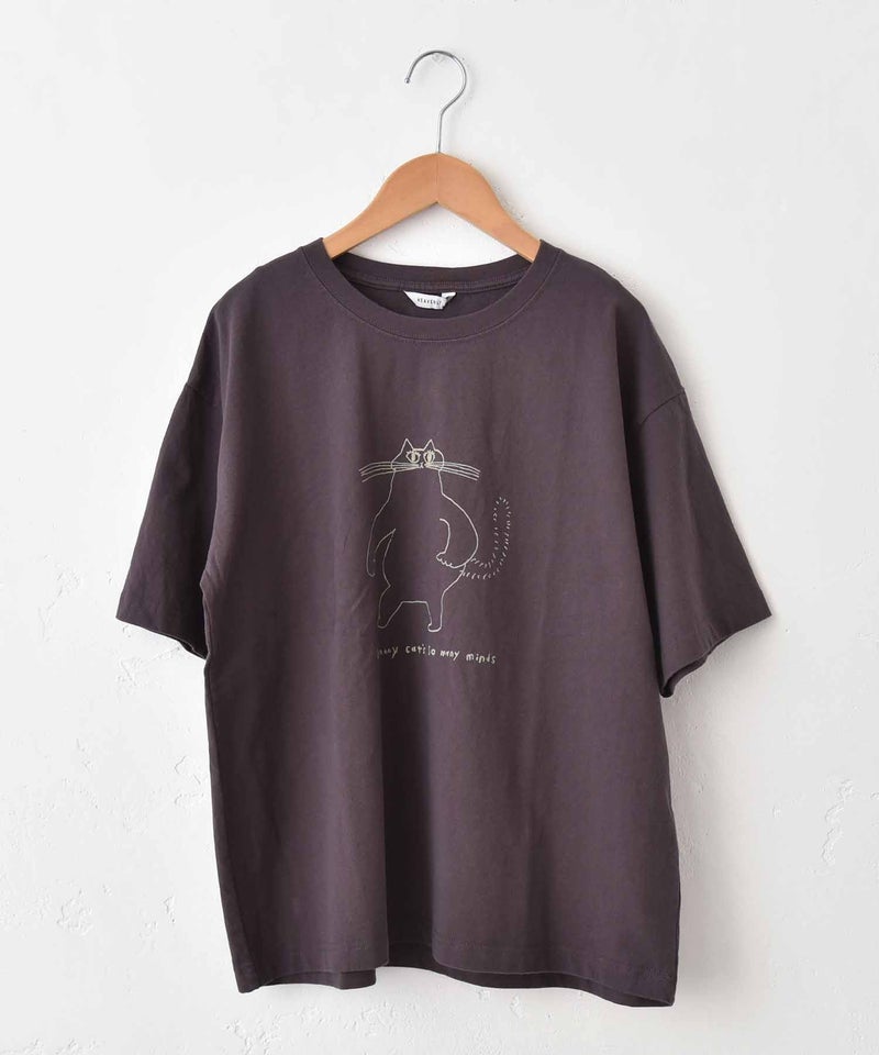  HEAVENLY｜Boss Cat プリントTee [[2624194]][C]