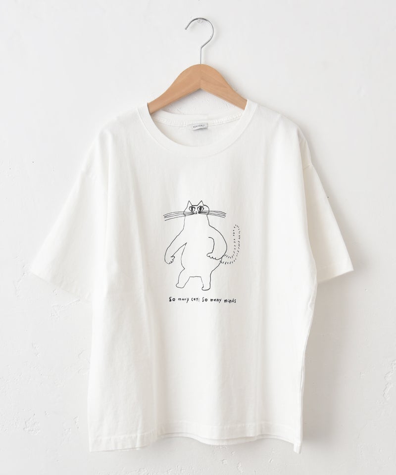  HEAVENLY｜Boss Cat プリントTee [[2624194]][C]