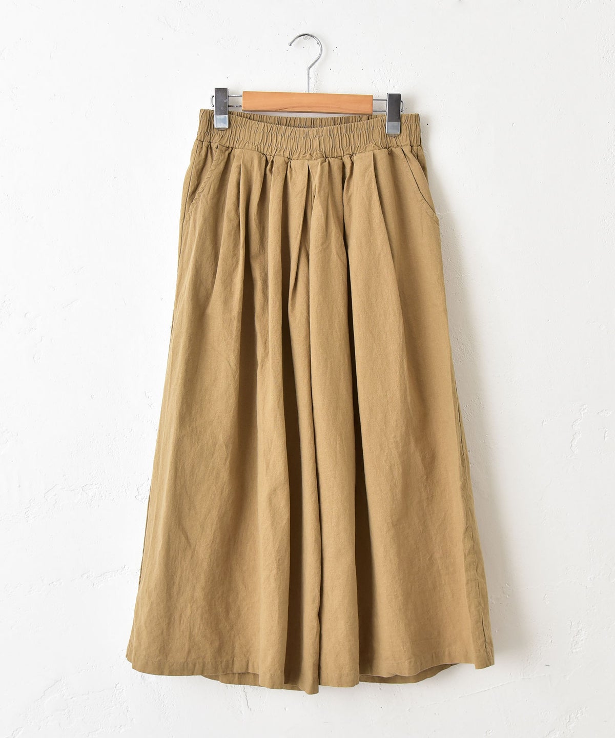 sloe｜綿麻ガウチョパンツ [[8803880]][C]