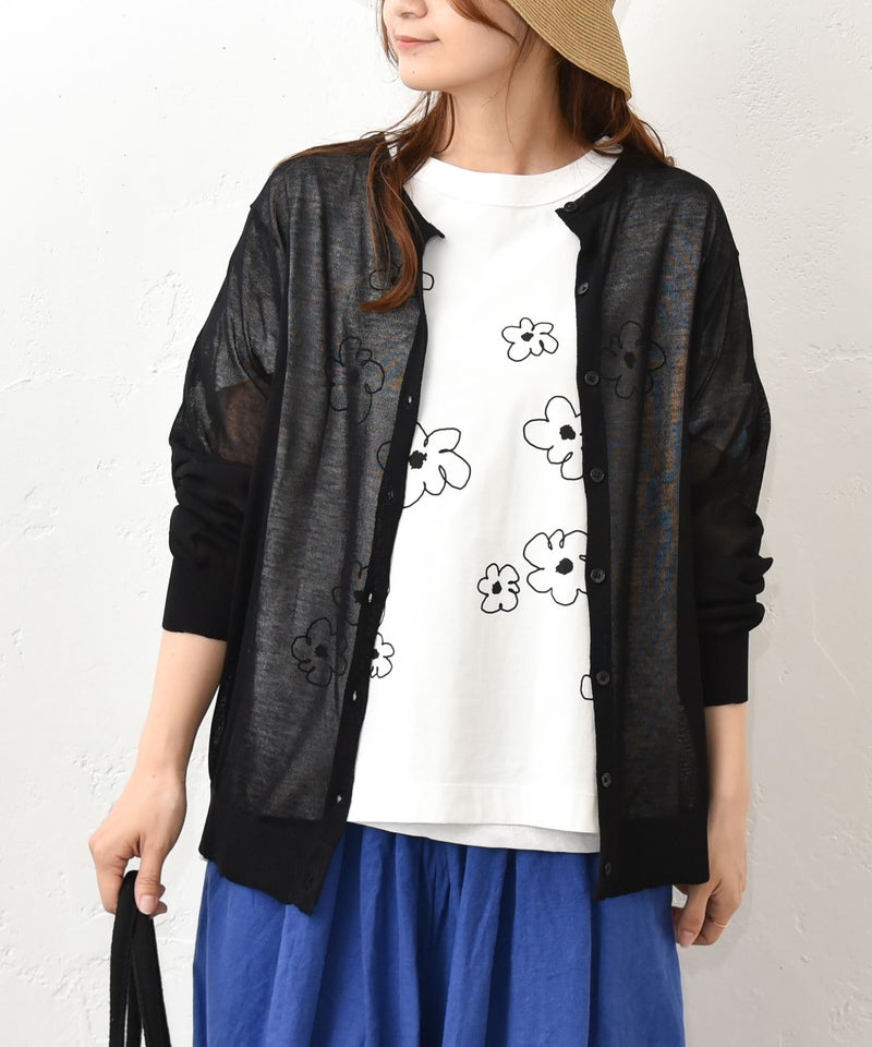  hagumu｜クルーネックカーデ [[10040162]][C]