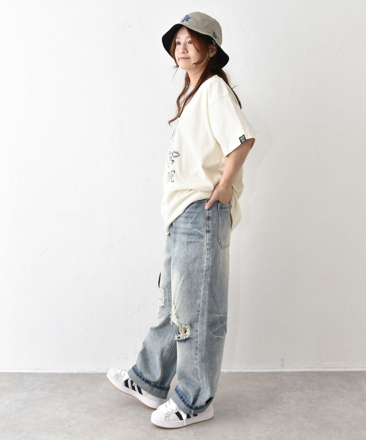  CUBE SUGAR｜Peanuts Rovanne Tシャツ [[15124741]][C]