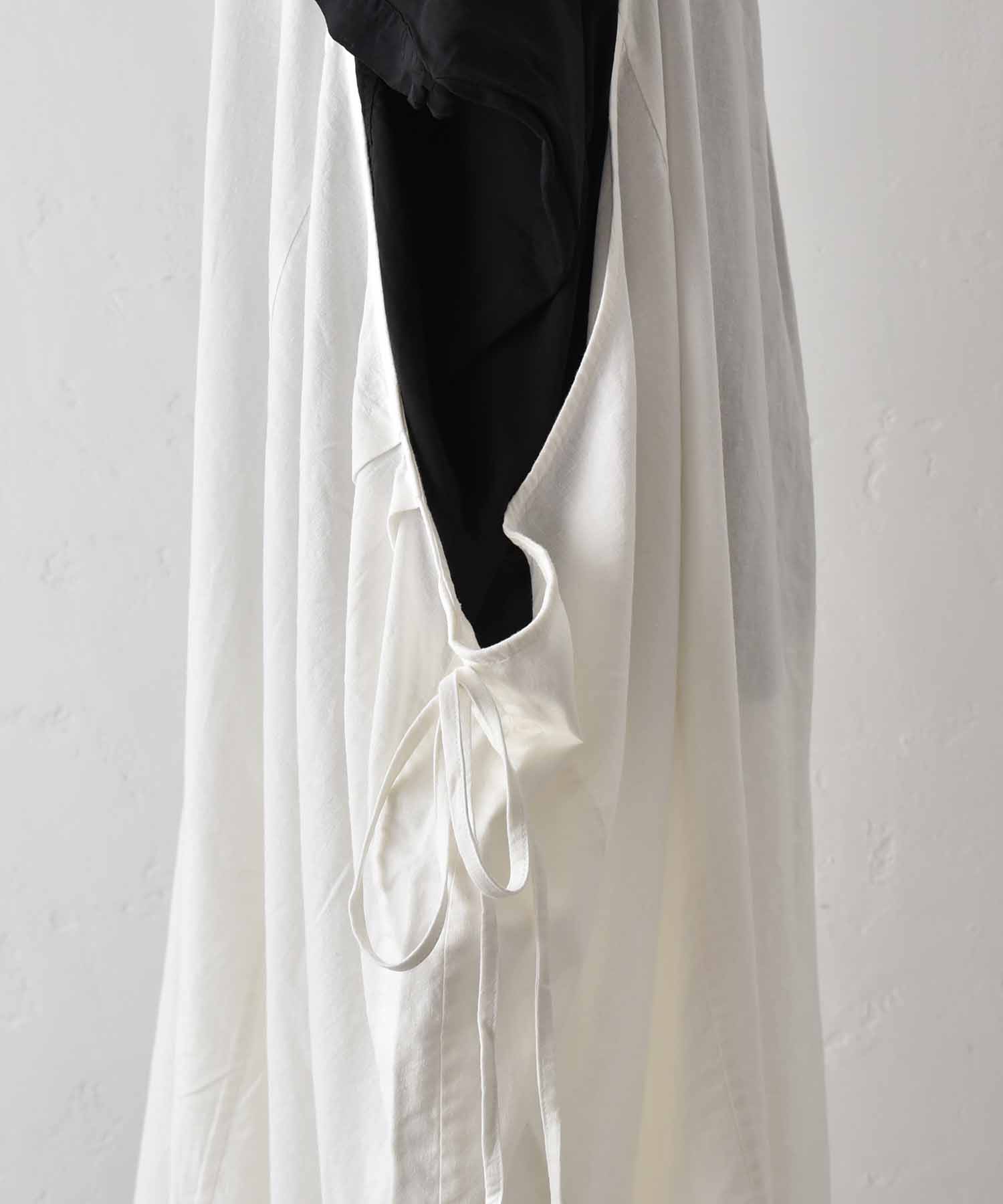 hagumu｜リネン混エプロンワンピース [[hag-191]][C] | ma28 ONLINE STORE