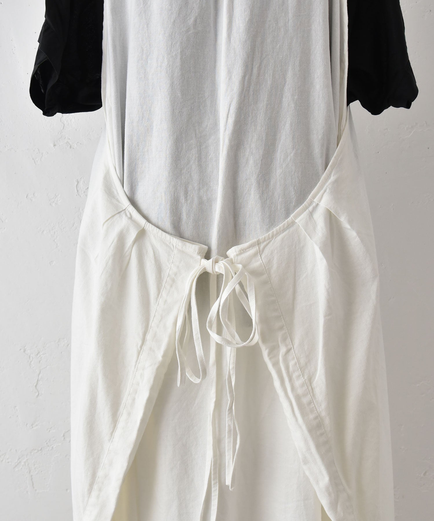 hagumu｜リネン混エプロンワンピース [[hag-191]][C] | ma28 ONLINE STORE