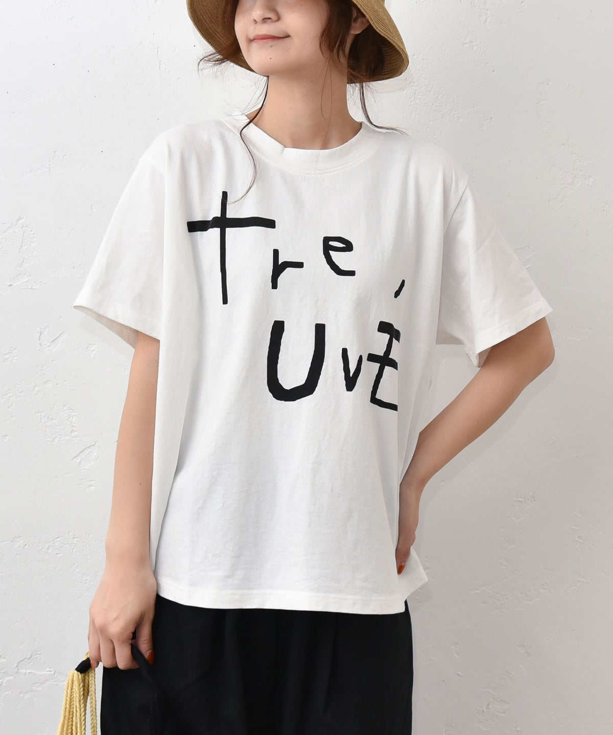 No18｜”tre uve"プリントTee [[CE1CT250302-3]][C]
