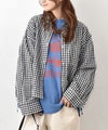 IN THE MARKET｜裾絞りシャツ [[C-2554]][C]