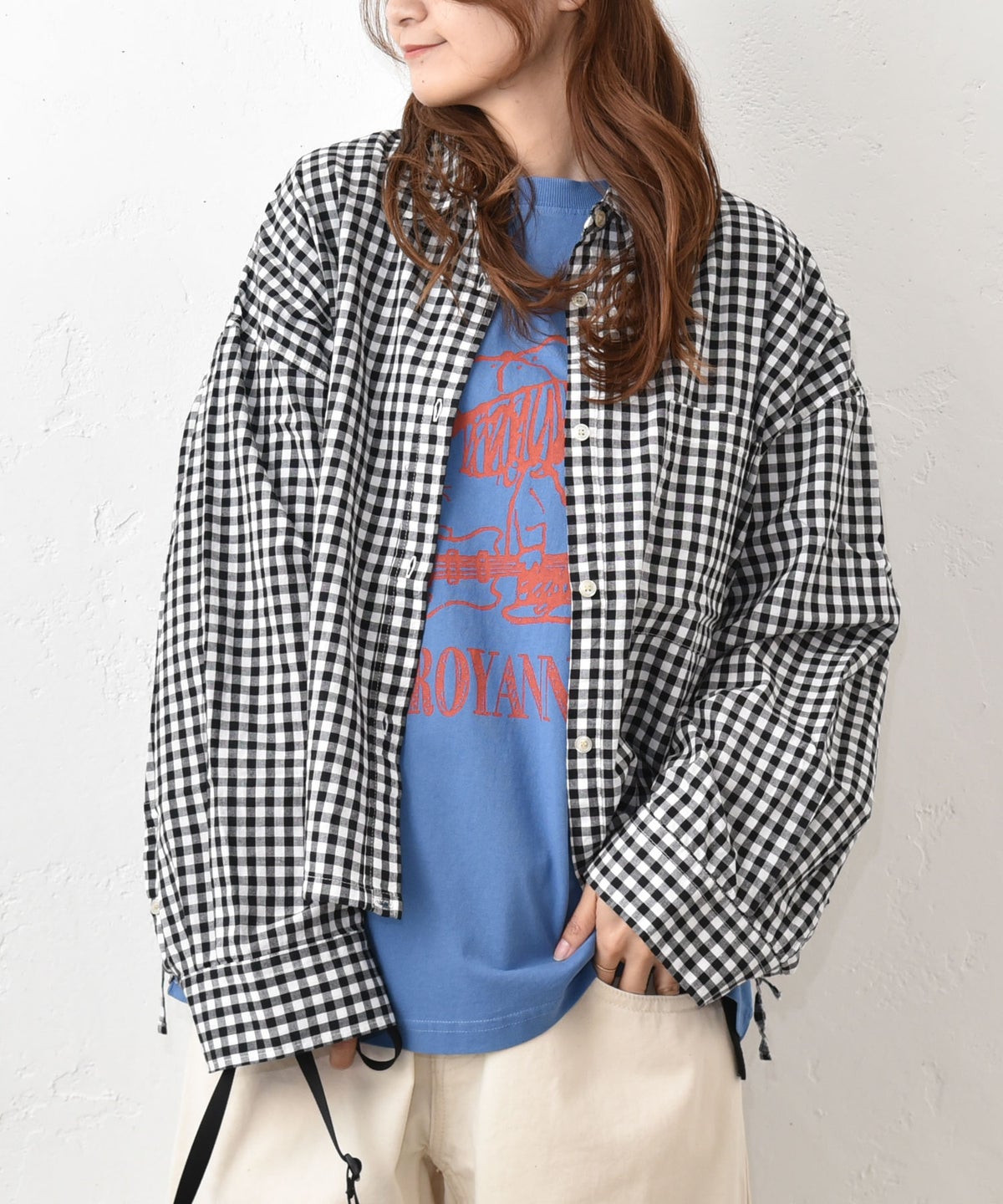 IN THE MARKET｜裾絞りシャツ [[C-2554]][C]