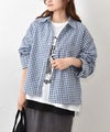 IN THE MARKET｜裾絞りシャツ [[C-2554]][C]