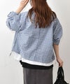 IN THE MARKET｜裾絞りシャツ [[C-2554]][C]