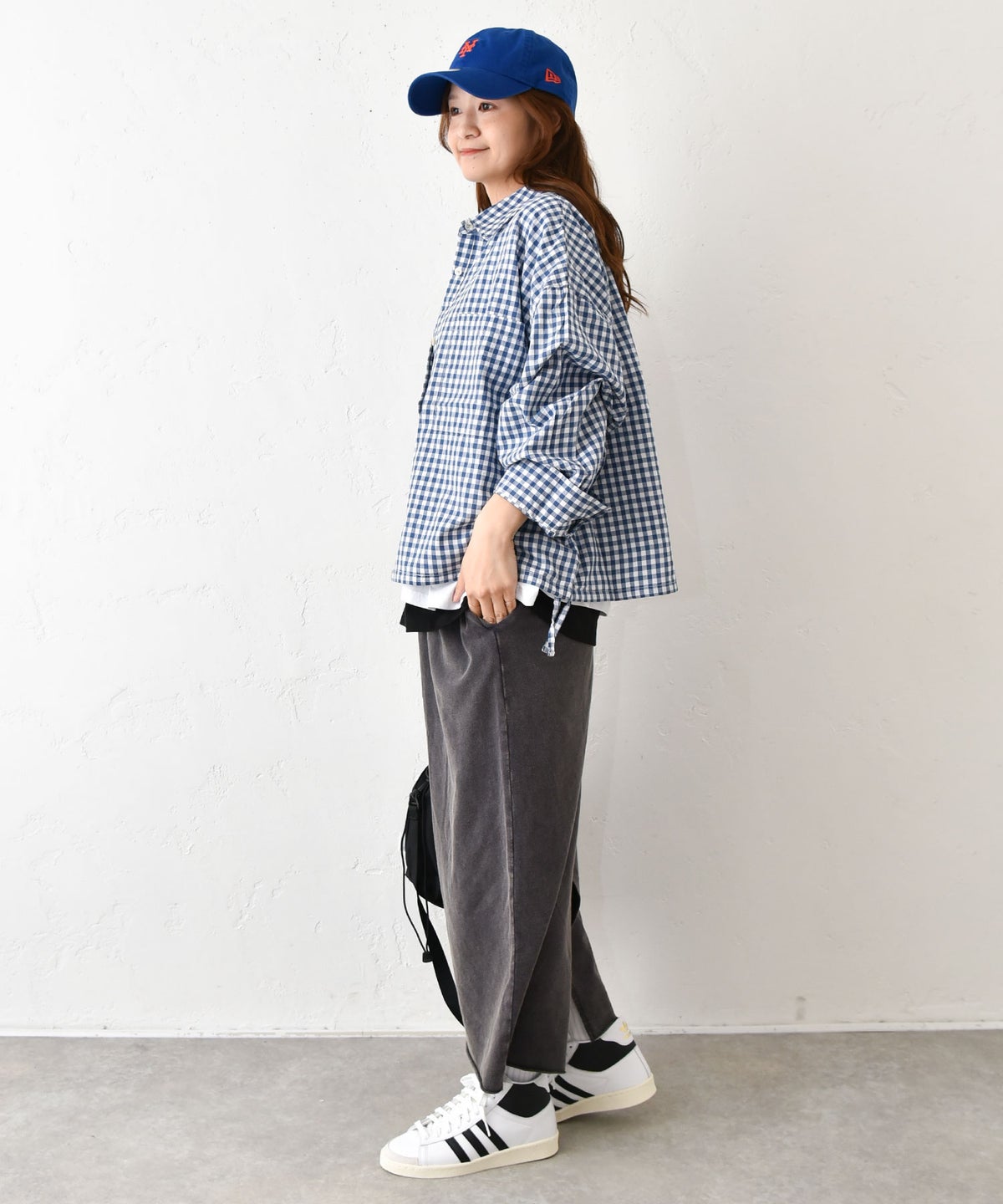IN THE MARKET｜裾絞りシャツ [[C-2554]][C]