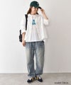 IN THE MARKET｜裾絞りシャツ [[C-2554]][C]