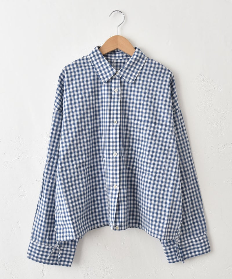  IN THE MARKET｜裾絞りシャツ [[C-2554]][C]