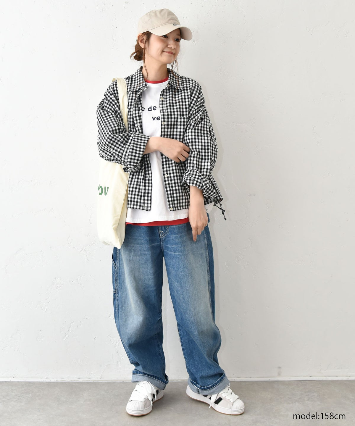 IN THE MARKET｜裾絞りシャツ [[C-2554]][C]
