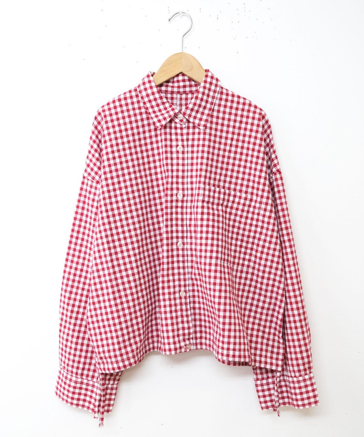 IN THE MARKET｜裾絞りシャツ [[C-2554]][C]