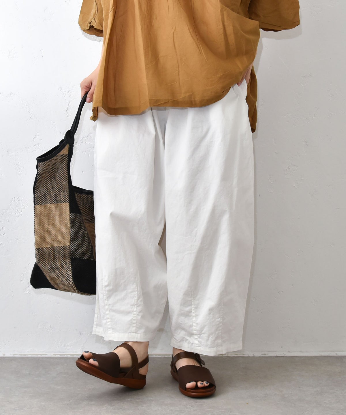 hagumu｜タックボールパンツ [[C-756]][C]
