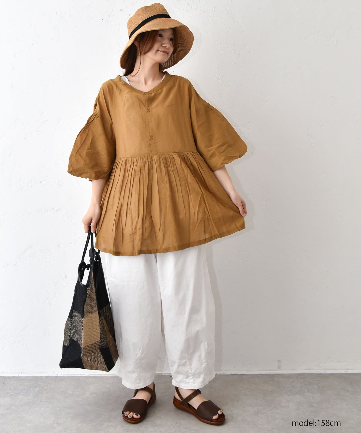 hagumu｜タックボールパンツ [[C-756]][C]