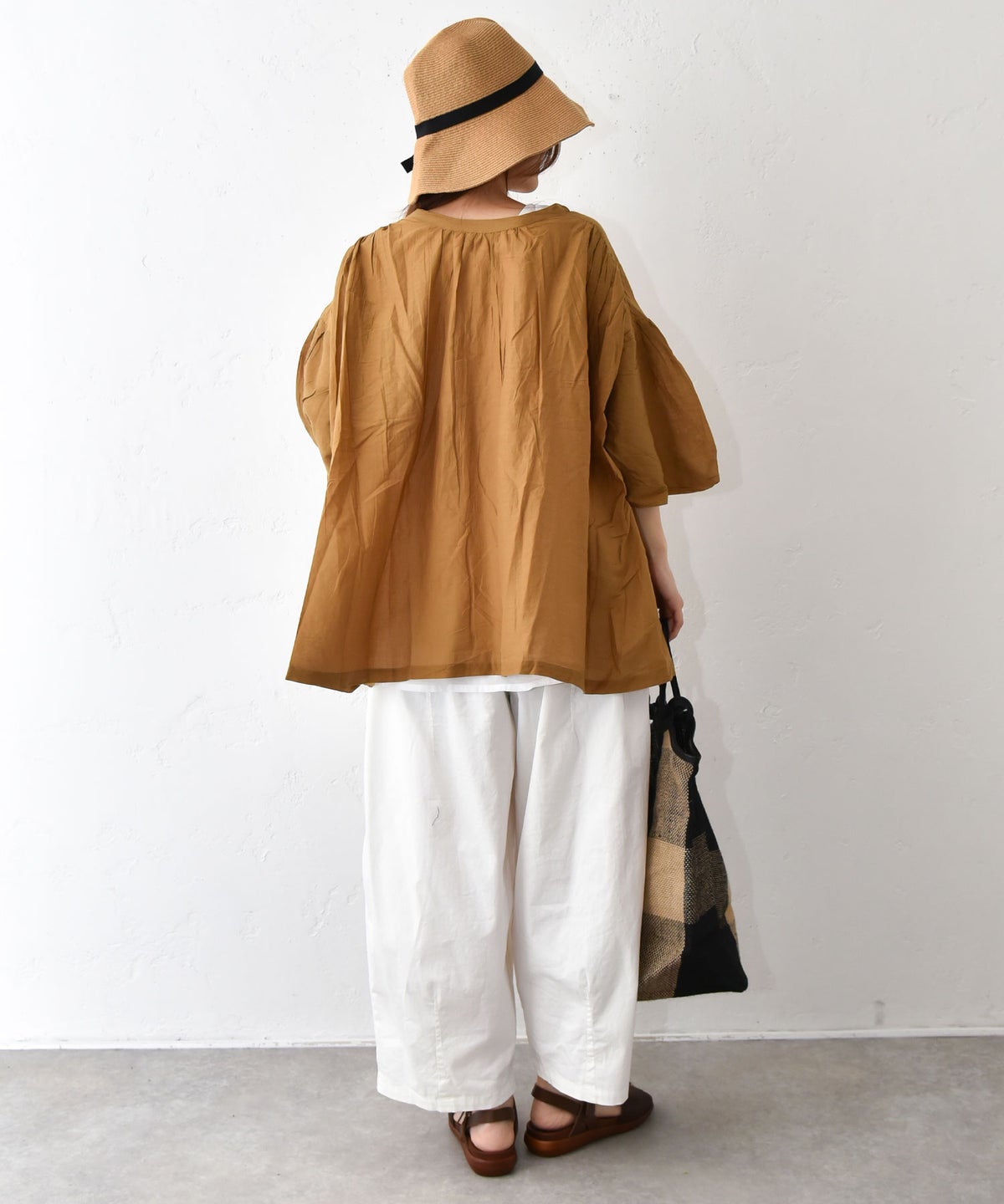 hagumu｜タックボールパンツ [[C-756]][C]