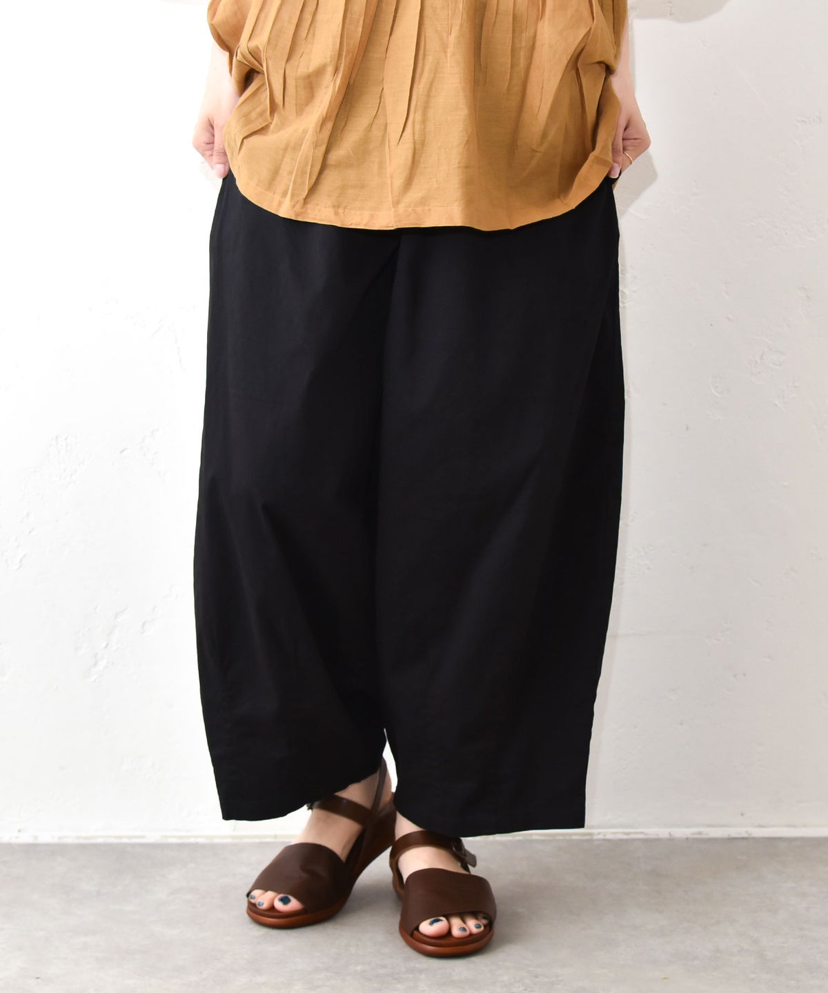 hagumu｜タックボールパンツ [[C-756]][C]