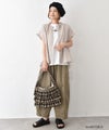 hagumu｜タックボールパンツ [[C-756]][C]