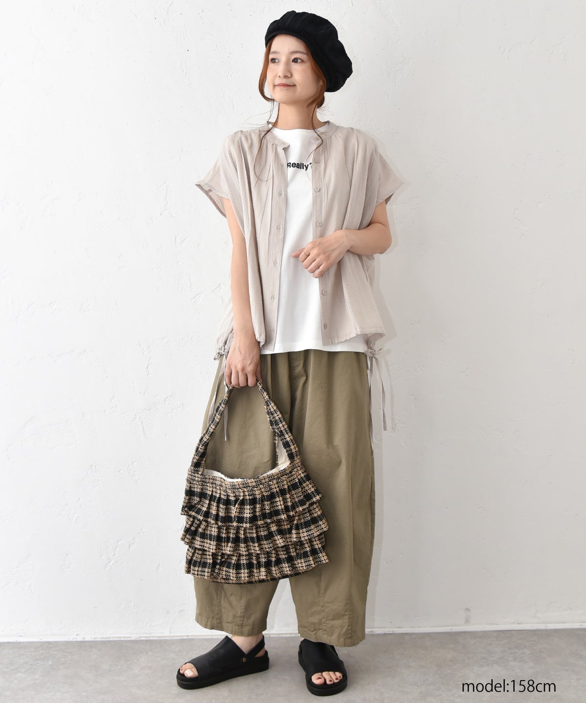 hagumu｜タックボールパンツ [[C-756]][C]