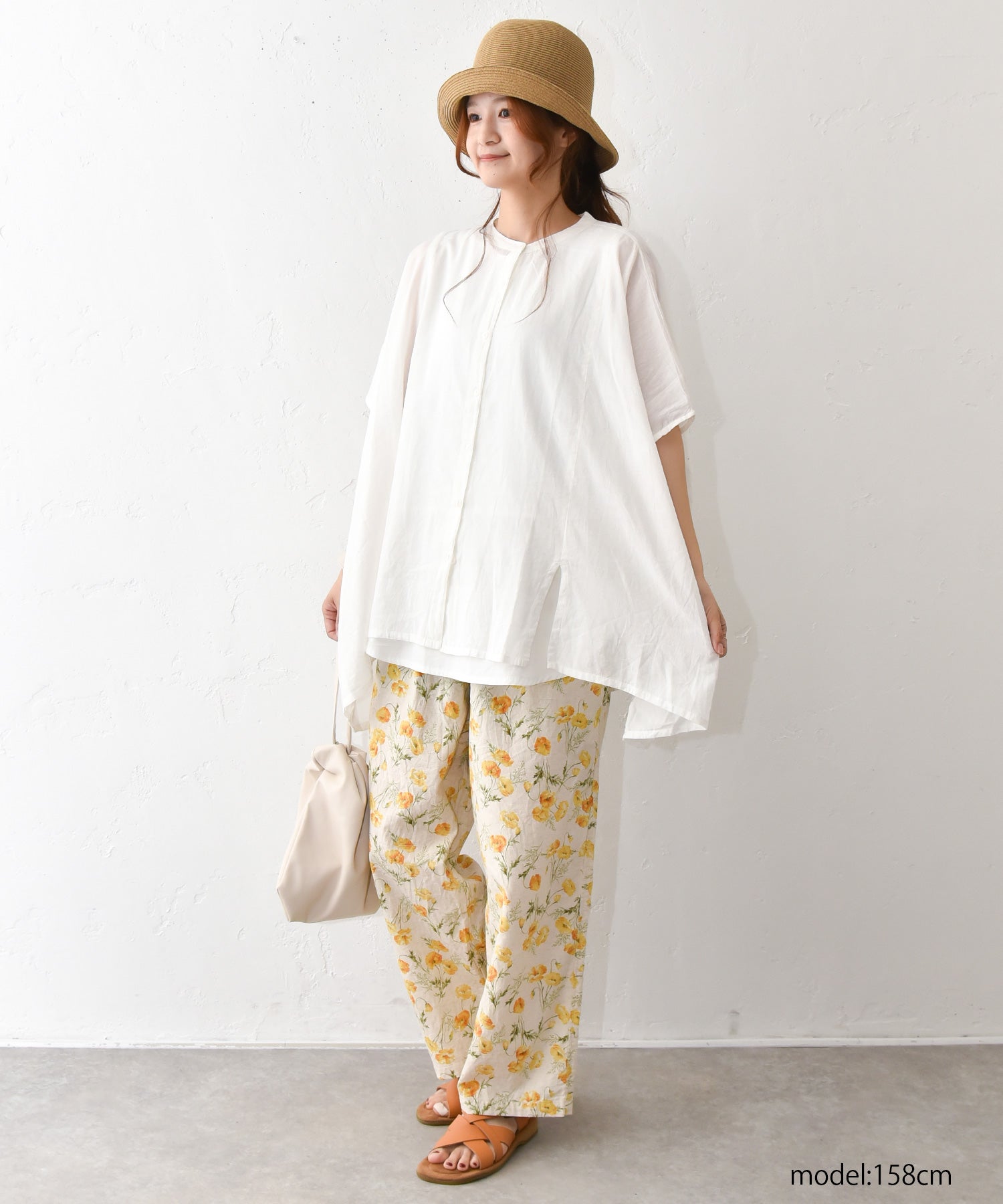 美品22SS S'YTE サイト フラワー タック パンツ 黄221O▲ ichi｜フラワープリントパンツ [[260113]][C] | ma28 ONLINE STORE