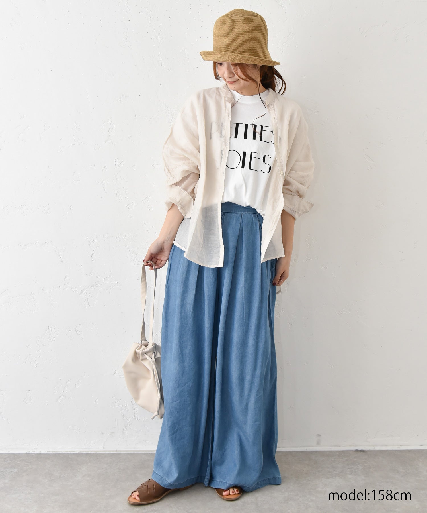 ichi｜ラミーシアシャツ [[260124]][C] | ma28 ONLINE STORE