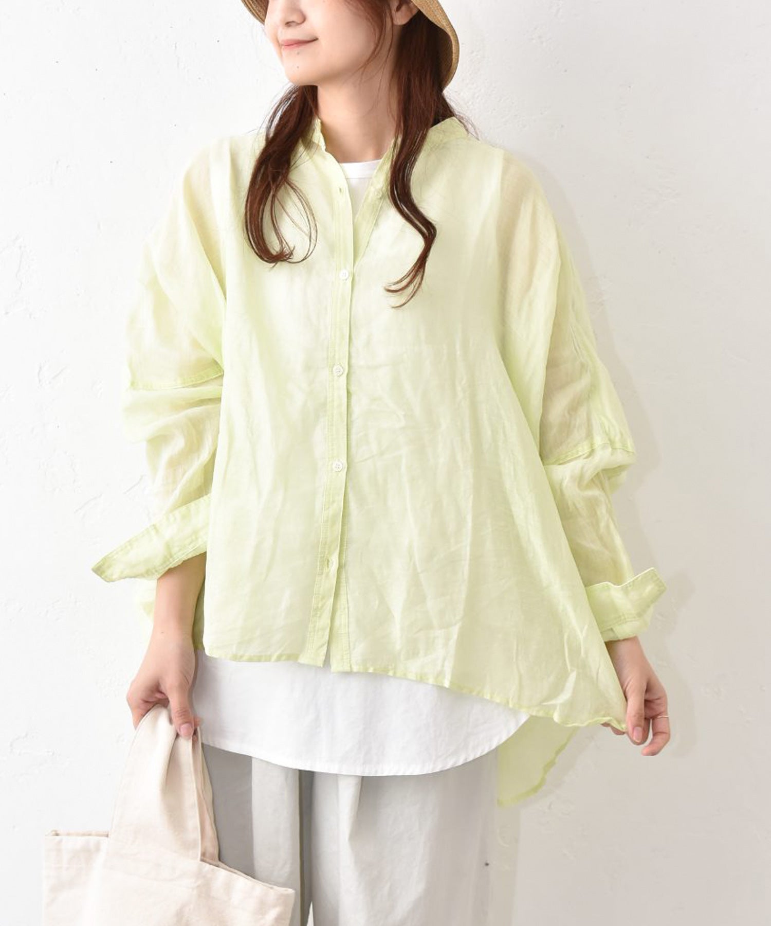 ichi｜ラミーシアシャツ [[260124]][C] | ma28 ONLINE STORE