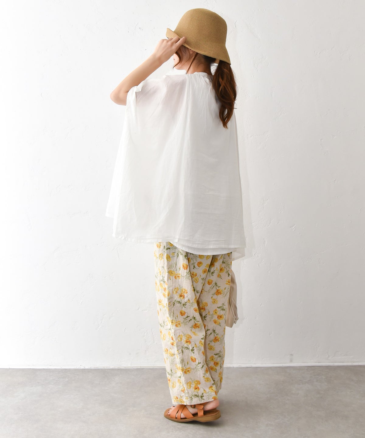 hagumu｜コットンボイルワイドドルマンシャツ [[41098262]][C]